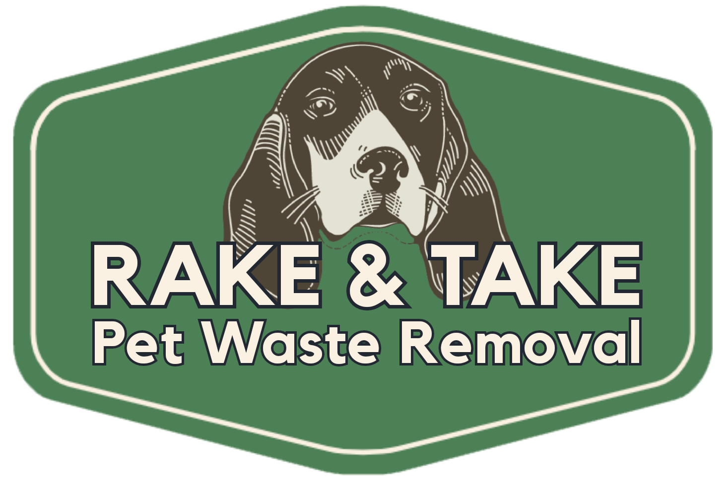 Rake & Take Pet Waste Removal logo